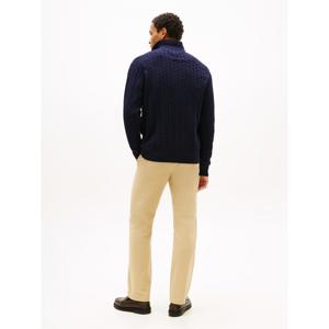 Tommy Hilfiger Cable Knit Polo Jumper